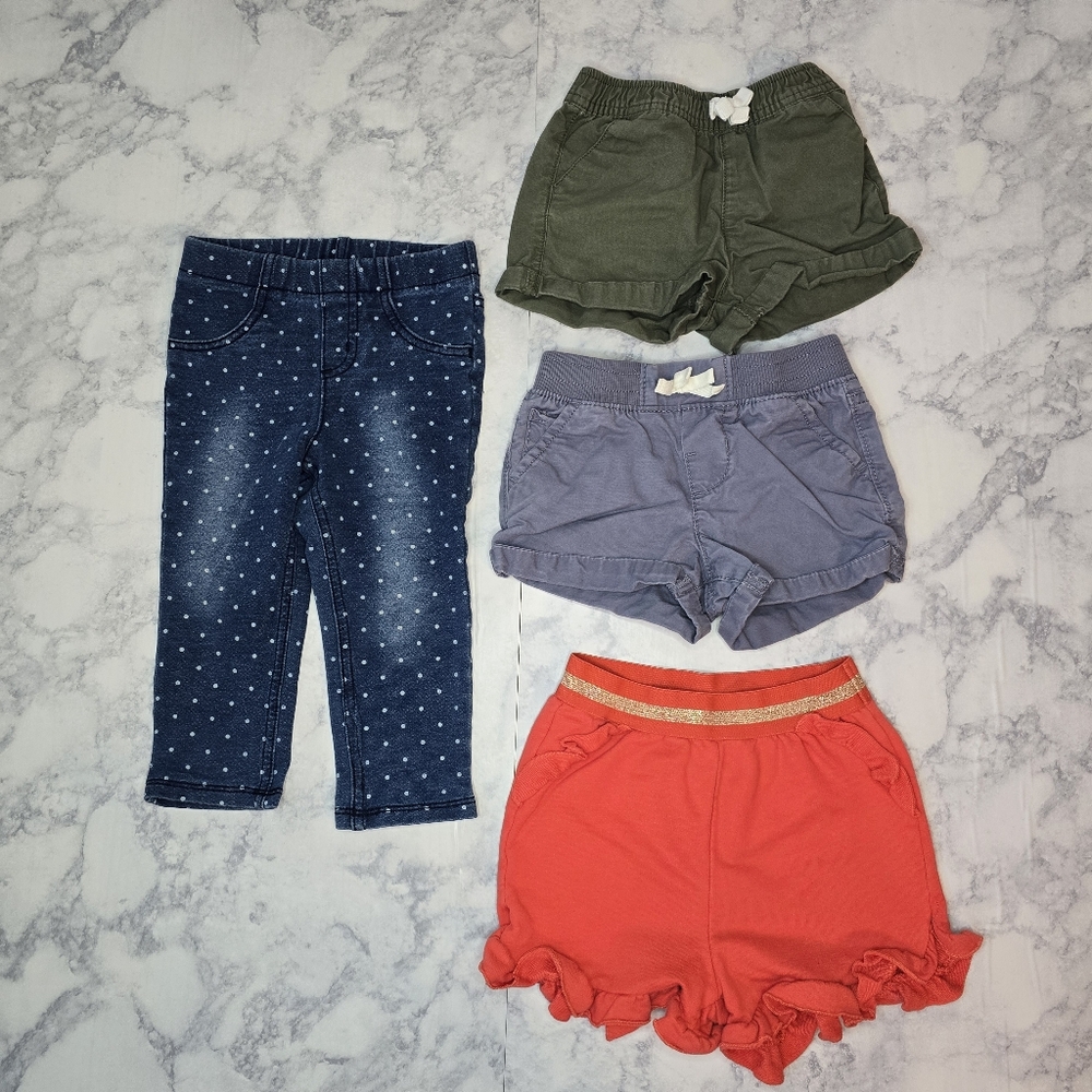 18 Month Bottoms Clothing Bundle Shorts Jeggings